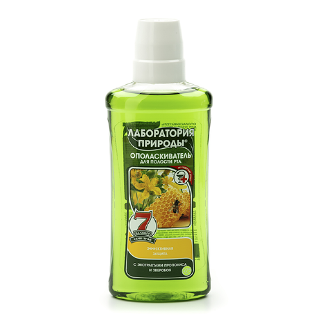 Фото Лаборатория природы /экстр. прополиса,зверобоя/ ополаскиватель д/рта туба 275 мл. х1