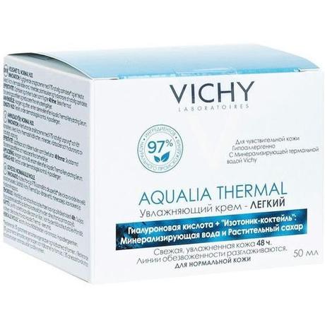 Фото Vichy Aqualia Thermal крем легкий д/норм кожи 48Ч косметический крем  50 мл №1