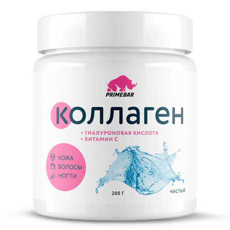 Фото Коллаген чистый, порошок (нейтральный вкус) 200 г, 1 шт.