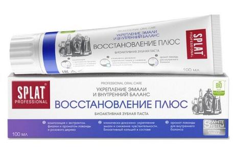 Фото Splat Professional з/паста восстановление плюс зубная паста профилактика кариеса 100 мл №1