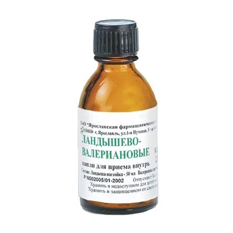 Фото Ландышево-валериановые капли, флакон 25 мл