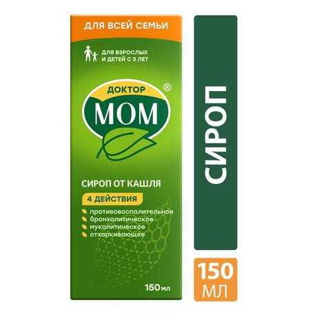 Фото Доктор МОМ, сироп, 150 мл