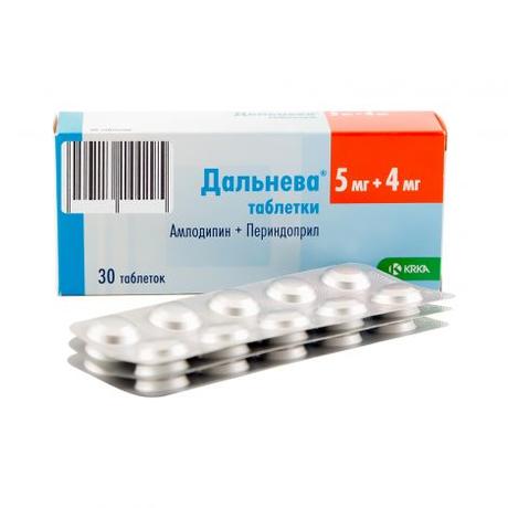 Фото Дальнева, таблетки 5 мг+4 мг, 30 шт.