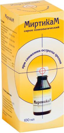 Фото Миртикам, сироп 100 мл