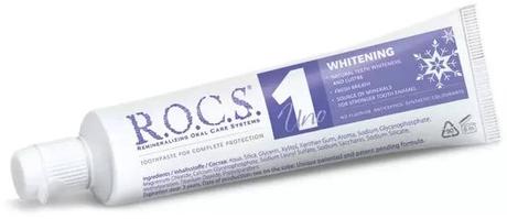 Фото Rocs UNO Whitening, отбеливающая зубная паста, 74 г