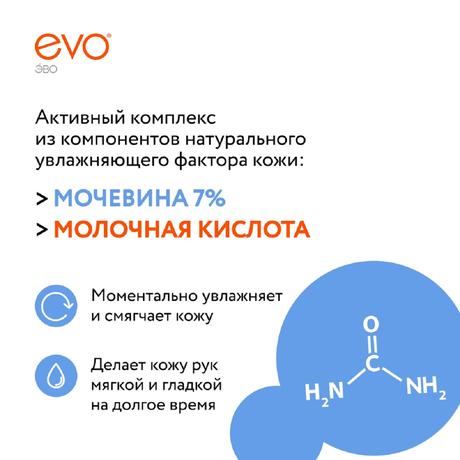 Фото Evo, крем для рук с мочевиной, 100 мл