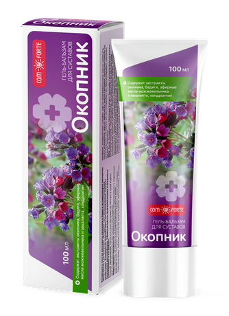 Фото Окопник ComForte, гель-бальзам косметический, 100 мл
