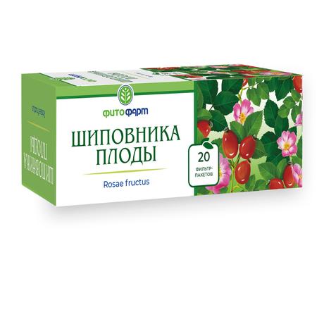 Фото Шиповника плоды, фильтр-пакет 2 г, 20 шт.