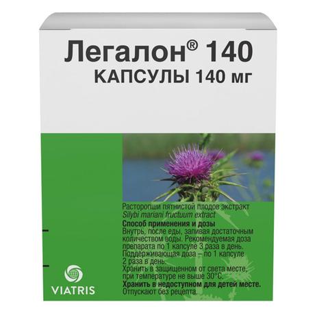 Фото Легалон 140, капсулы 140 мг, 30 шт.