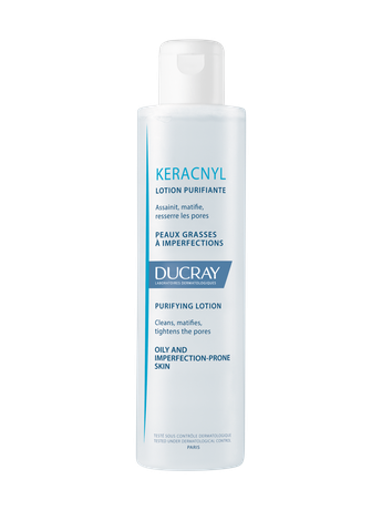 Фото Ducray Keracnyl лосьон очищающий, 200 мл
