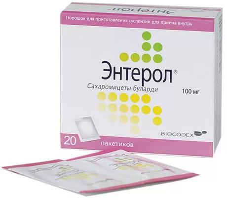 Фото Энтерол, порошок 100 мг, 20 пакетиков