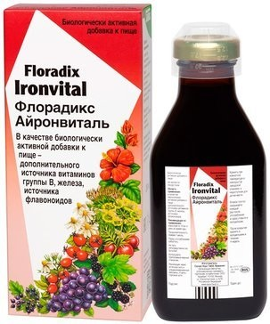 Фото Флорадикс Айронвиталь, 250 мл
