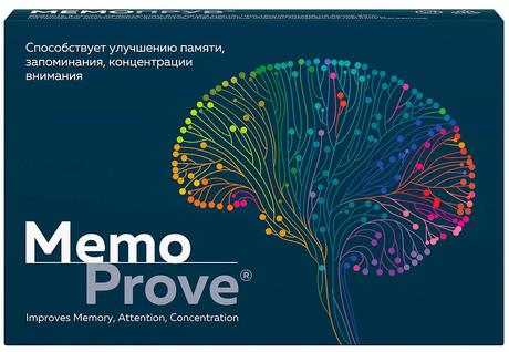 Фото Мемопрув, таблетки, покрытые плёночной оболочкой 425 мг, 30 шт.