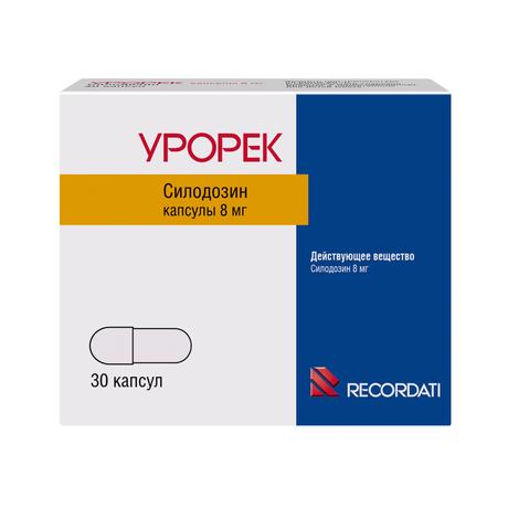 Фото Урорек, капсулы 8 мг, 30 шт.