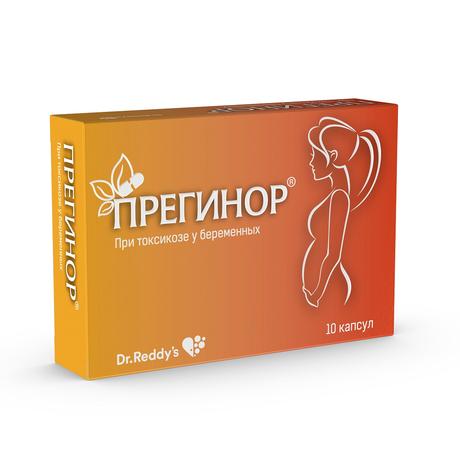 Фото Прегинор, капсулы, 10 шт.
