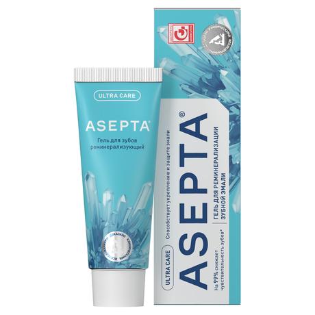 Фото Асепта, гель реминерализующий 40 г, 1 шт.