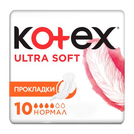 Фото Kotex Ультра Софт Нормал, прокладки, 10 шт.