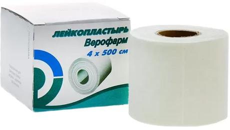 Фото Лейкопластырь рулонный, 4 х 500 см