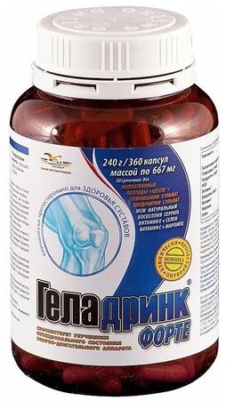 Фото Геладринк Форте, капсулы, 360 шт.