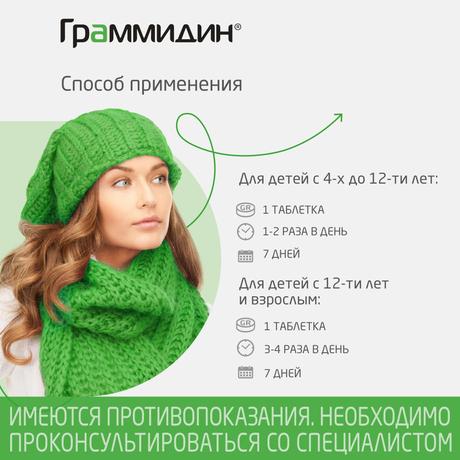 Фото Граммидин Нео, таблетки для рассасывания, 18 шт.