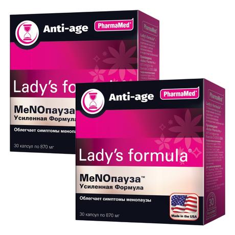 Фото Набор 2уп Lady's formula Менопауза Усиленная Формула х30