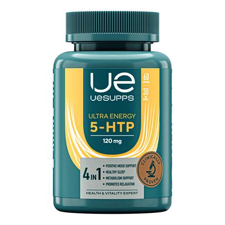 Фото UESUPPS Ультра Энерджи 5-HTP, капсулы, 60 шт.