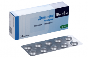 Фото Дальнева, таблетки 10 мг+8 мг, 30 шт.