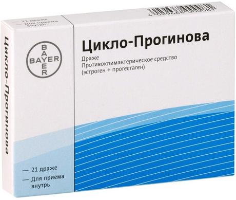 Фото Цикло-прогинова, драже, 21 шт