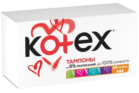 Фото Kotex Нормал тампоны, 24 шт.