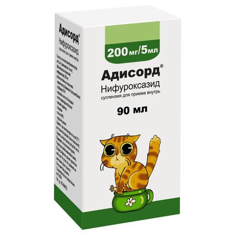 Фото Адисорд сусп д/внут пр. 200 мг/5 мл 90 мл х1
