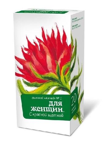 Фото Фиточай Алтай №1 для женщин Красная щетка, фильтр-пакеты 2 г, 20 шт.