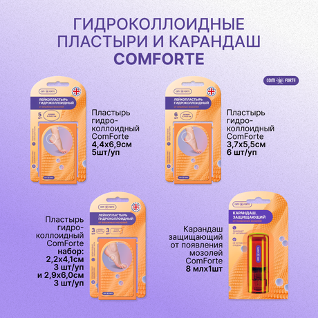 Фото Карандаш защищающий от появления мозолей ComForte, 8 мл