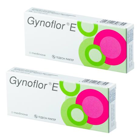Фото Набор 2уп Гинофлор Э таблетки 6шт