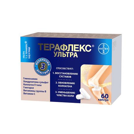 Фото Терафлекс Ультра, капсулы, 60 шт.