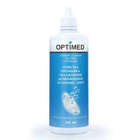 Фото Optimed универсальный раствор для контактных линз 250 мл