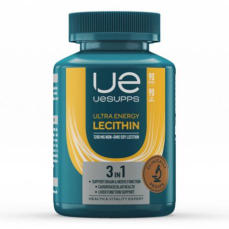Фото UESUPPS Ультра Энерджи Лецитин, капсулы, 90 шт.