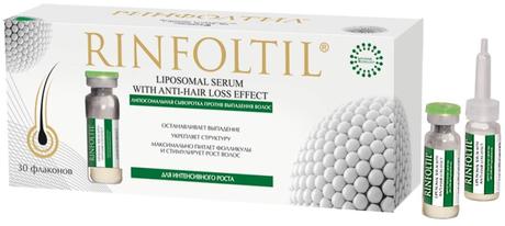 Фото Ринфолтил, липосомальная сыворотка против выпадения волос для интенсивного роста волос, флаконы 160 мг, 30 шт.