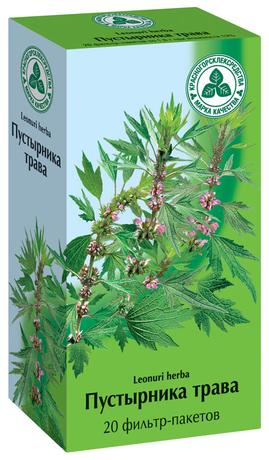 Фото Пустырника трава, пакетики 1,5 г, 20 шт.