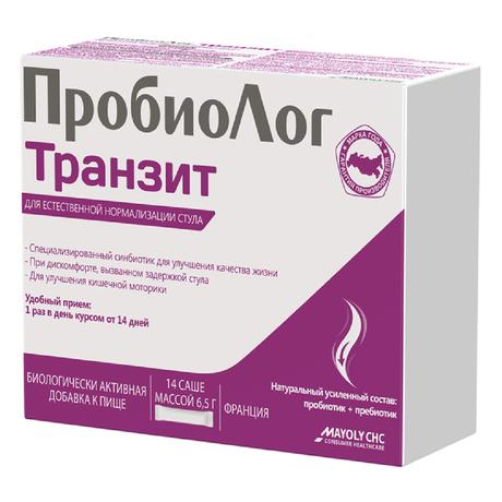 Фото ПробиоЛог Транзит, саше-пакет, 6,5 г, 14 шт.