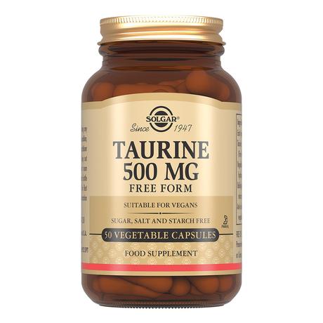 Фото Солгар Таурин, капсулы 500 мг, 50 шт.