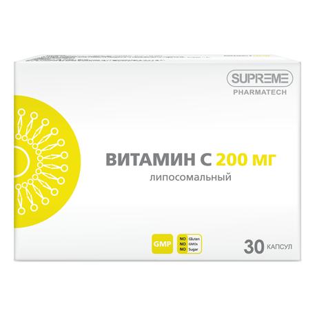 Фото Липосомальный Витамин С капсулы 200 мг, 30 шт.