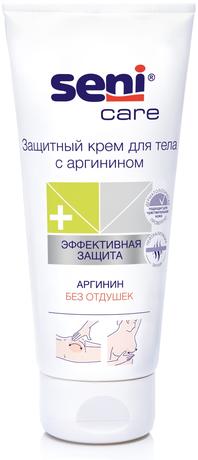 Фото Seni Care Защитный крем для тела с аргинином seni care,  200 мл.