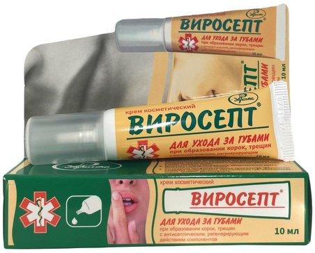 Фото Виросепт, крем 10 мл 