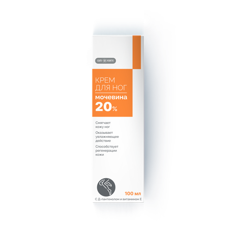 Фото ComForte Крем для ног с мочевиной 20%, 100 мл