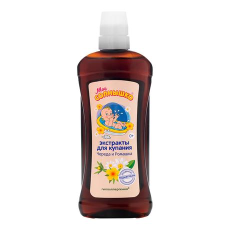 Фото Мое солнышко Баю-Баюшки, экстракты для купания череда и ромашка, 475 мл