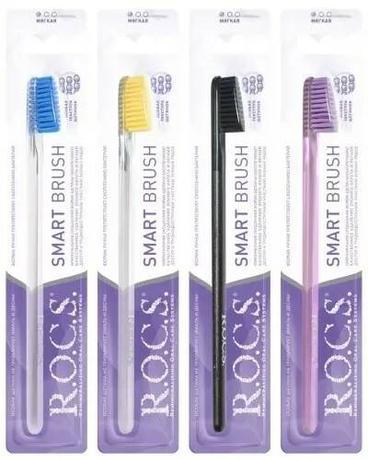 Фото Rocs, Зубная щетка Классическая средняя, 1 шт.