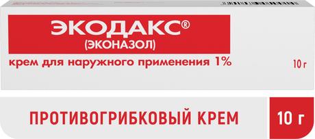 Фото Экодакс, крем 1%, 10 г