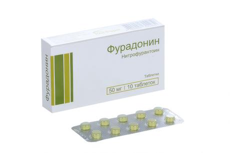 Фото Фурадонин, таблетки 50 мг, 10 шт. (ЮжФарм)