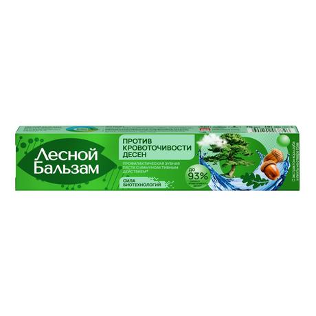 Фото Лесной бальзам, зубная паста при кровоточивости десен (дуб/пихта), 75 мл