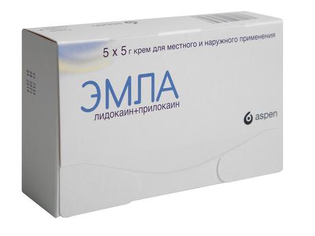 Фото Эмла, крем, тубы 5 г, 5 шт.
